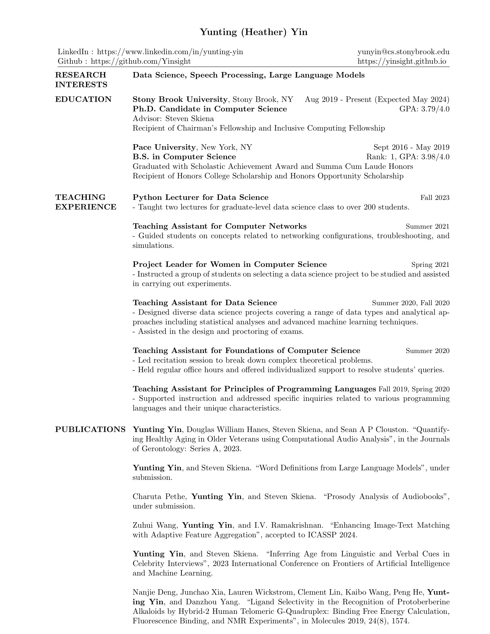 PNG of My CV (page1)