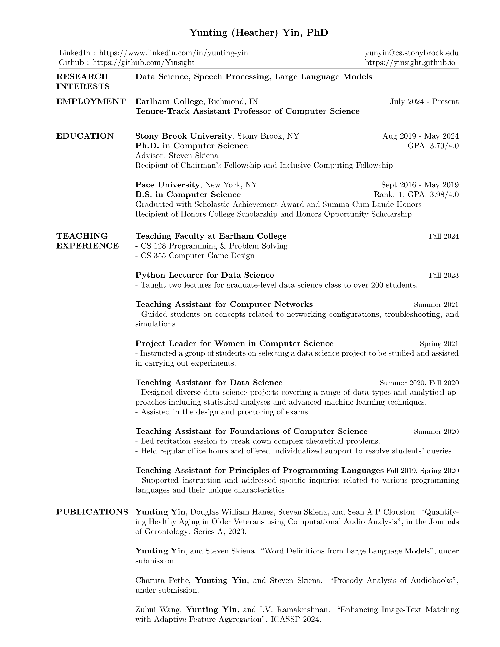 PNG of My CV (page1)